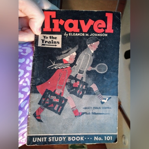 Vintage 1933 Travel Unit Study Book No 101                1/24 - Picture 1 of 2